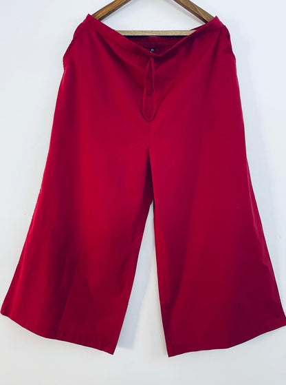 Maroon Culotte