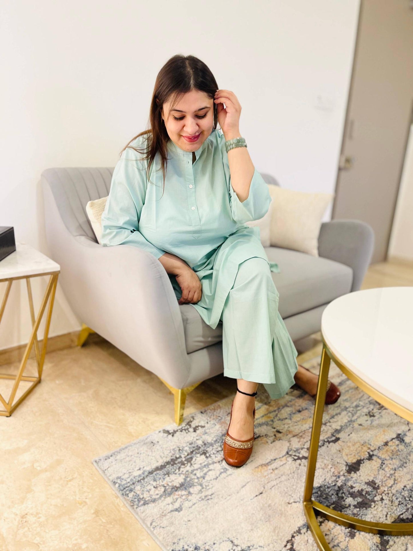 Mint Kurta Pajama