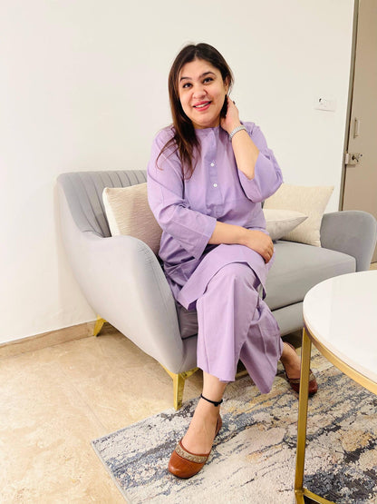 Lilac Kurta Pajama