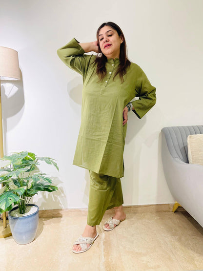 Green Kurta Pajama