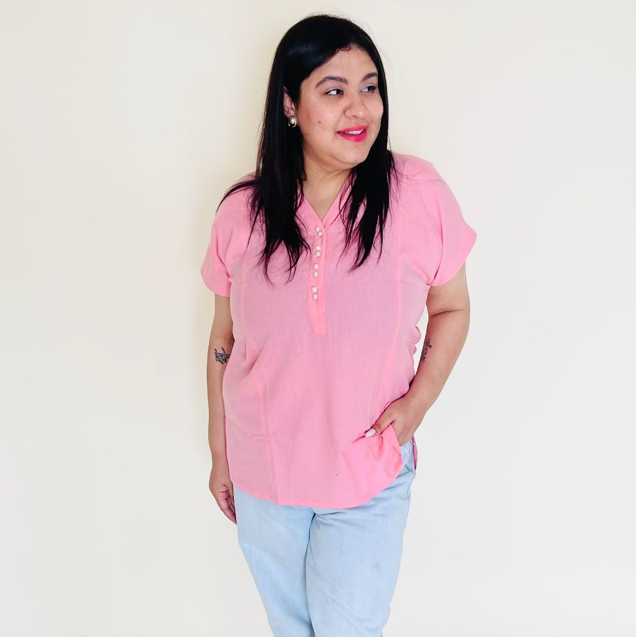 Kalila Linen Top