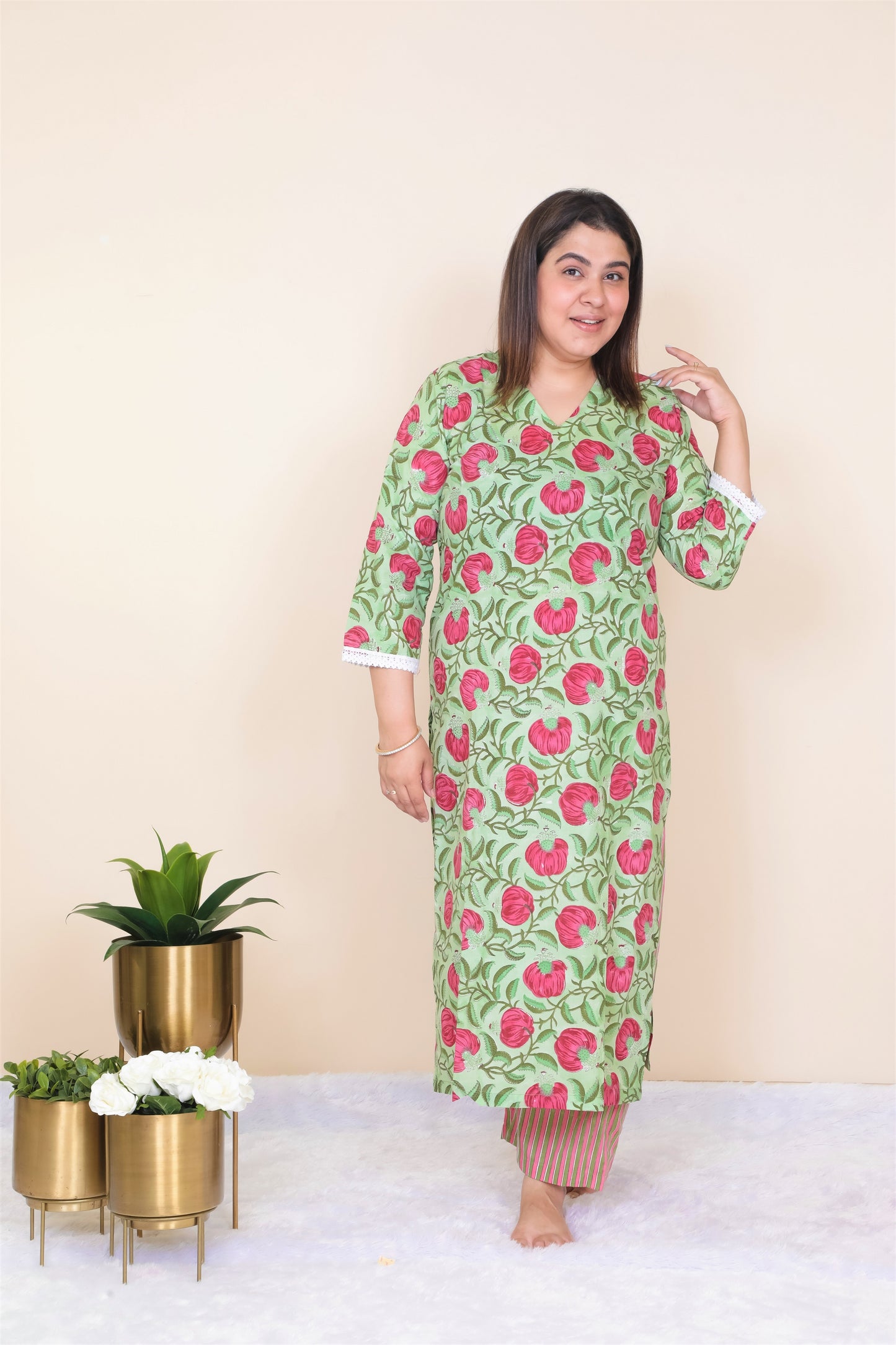 Pickle Kurta Pajama Set