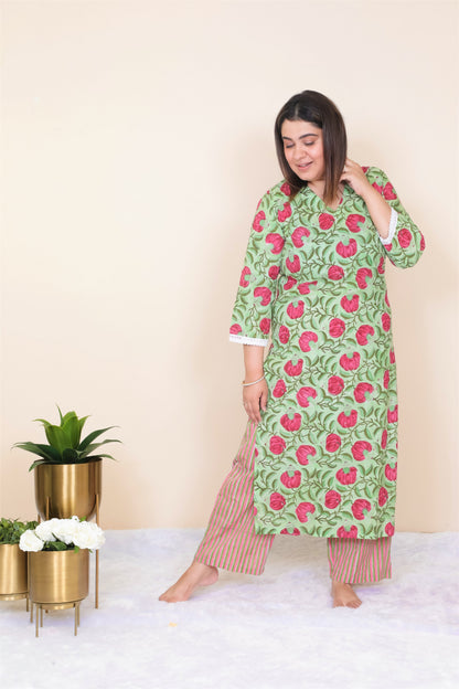 Pickle Kurta Pajama Set