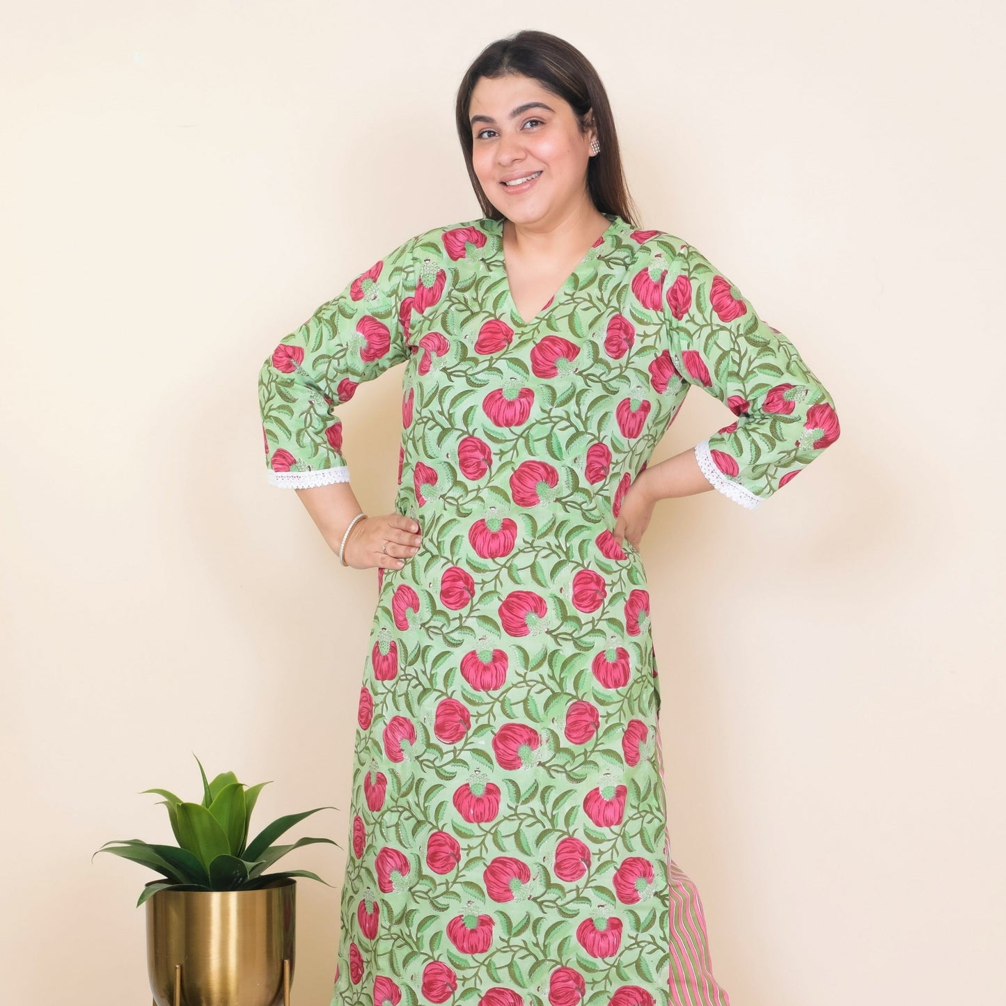 Pickle Kurta Pajama Set